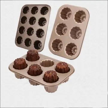 Angel Bell Canneles Muffin Mold - 6 cups in 2023