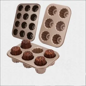 Jumbo Muffin Pan Black Stone non Stick Coating Muffin cupcake 3.5inch Cup