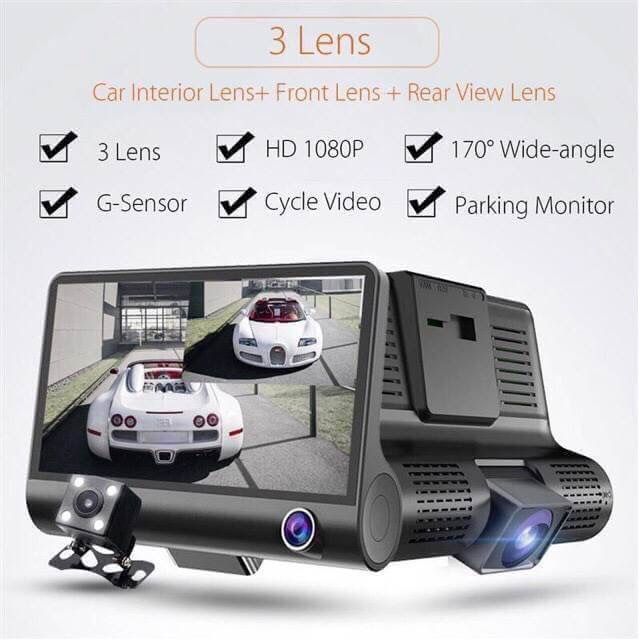 กล้องติดรถ-หน้าหลัง-3เลนส์-3in1-รุ่น-rbb-d319-full-hd-1080p-มี3กล้องทั้งด้านหน้าด้านหลังและในห้องโดยสาร-ภาพชัด-รองรับเมม