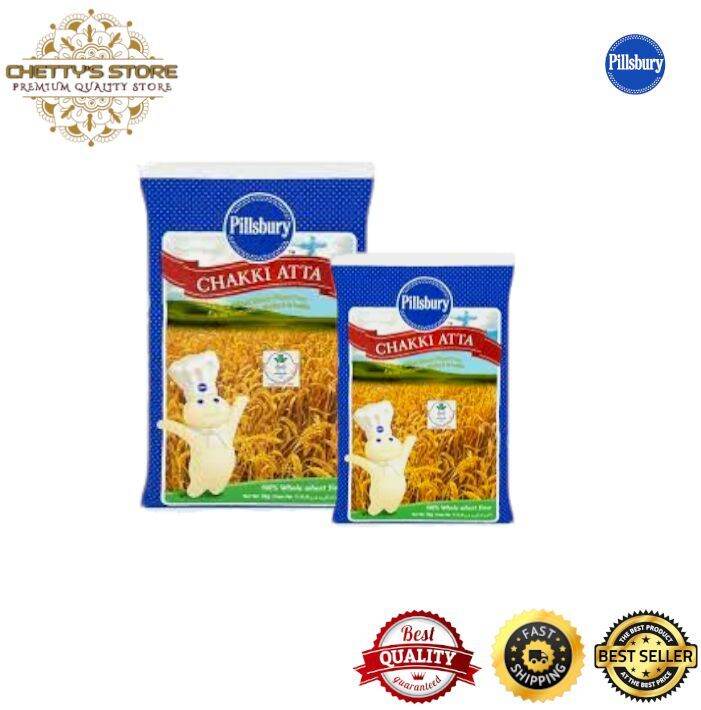 PILLSBURY CHAKKI ATTA FLOUR(1KG/5KG) Lazada
