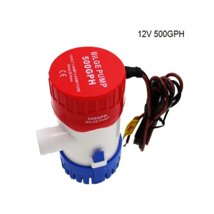 MEIK Bilge Pump 12V 350/500/750/1100GPH Water Pump Boat Seaplane Motor