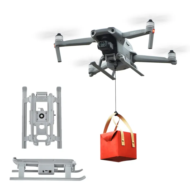 สนุก Payload Delivery Thrower Air Dropper Device Mount System For DJI