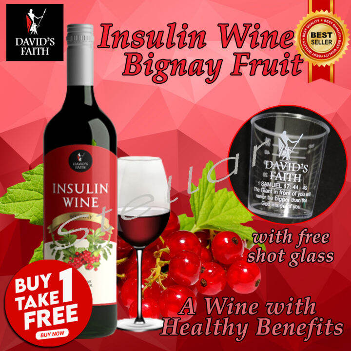 BUY 1 TAKE 1! David's Faith 100 Original Insulin Wine 750ml BIGNAY