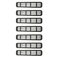 7Pcs Front Mesh Grille Inserts Honeycomb Front Grille Car Mesh Air Intake Grille for Jeep Wrangler TJ &amp; Unlimited 1997-2006