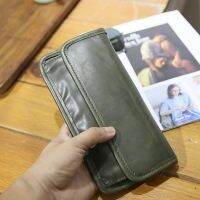 [Fast delivery][100  Original] Theft wallet clutch wallet long style refreshed flip cover 2023 mens anti-card slot multi-functional clutch bag Europe and America