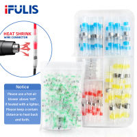 100PCS Heat Shrink Solder Kit กันน้ำขั้วต่อสายไฟฉนวนไฟฟ้า Butt Splices Seal Sleeve Tube-iewo9238