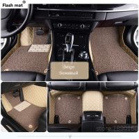 ✱ Flash mat Custom car floor mats for Renault Duster clio scenic kadjar fluence laguna koleos Espace Talisman Latitud captur mat