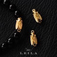 Leila Amulets แมลงภู่คำหลวง รุ่นเปิดโชคโภคทรัพย์ (พร้อมกำไลหินฟรีตามรูป)