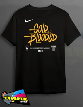 Nike Golden State Warriors Gold Blooded 2023 NBA Playoff Shirt