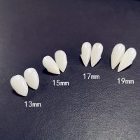 【YF】✓  2PCS 13/15/17mm Teeth Dentures Fangs Canine Fake with Prop