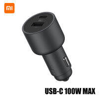 Xiaomiรถที่ชาร์จเร็วอะแดปเตอร์ชาร์จDual USB-A USB-Cพอร์ตไฟLEDใช้งานร่วมกับแล็ปท็อปโทรศัพท์USB-Cอุปกรณ์ชาร์จ