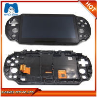 ต้นฉบับใหม่สำหรับ PS Vita PSV PSVita 2 2000จอแสดงผล LCD หน้าจอประกอบสีดำพร้อมของขวัญ