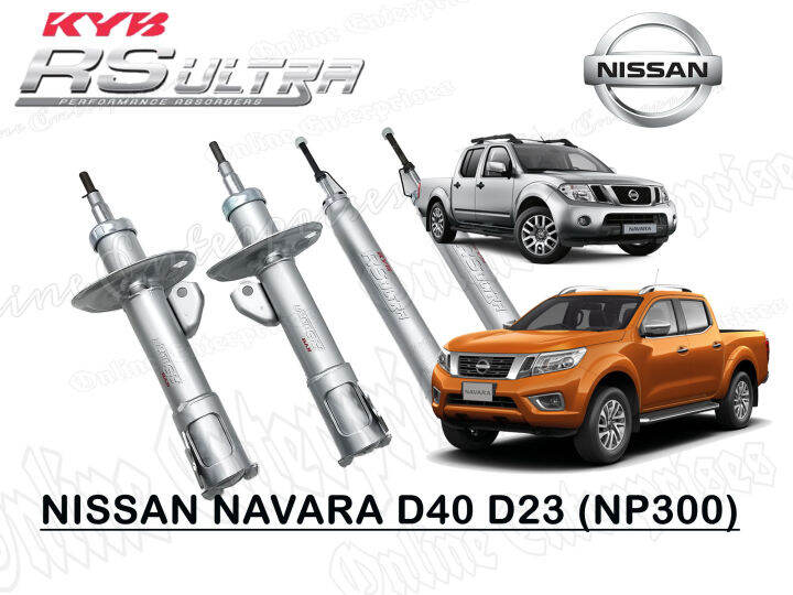 KYB RS Ultra Nissan Navara D 40 D23 NP300 4X4 Suspension GAS HEAVY DUTY