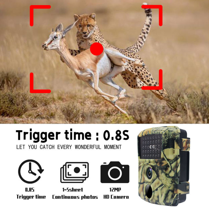 hd-1080p-อินฟาเรดส่องสัตว์กล้องล่าสัตว์กลางคืนกันน้ำสัตว์-trail-เครื่องตรวจจับ