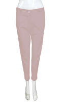 Jousse Beige Pink Cropped Skinny Fit Pants (JR38LP)