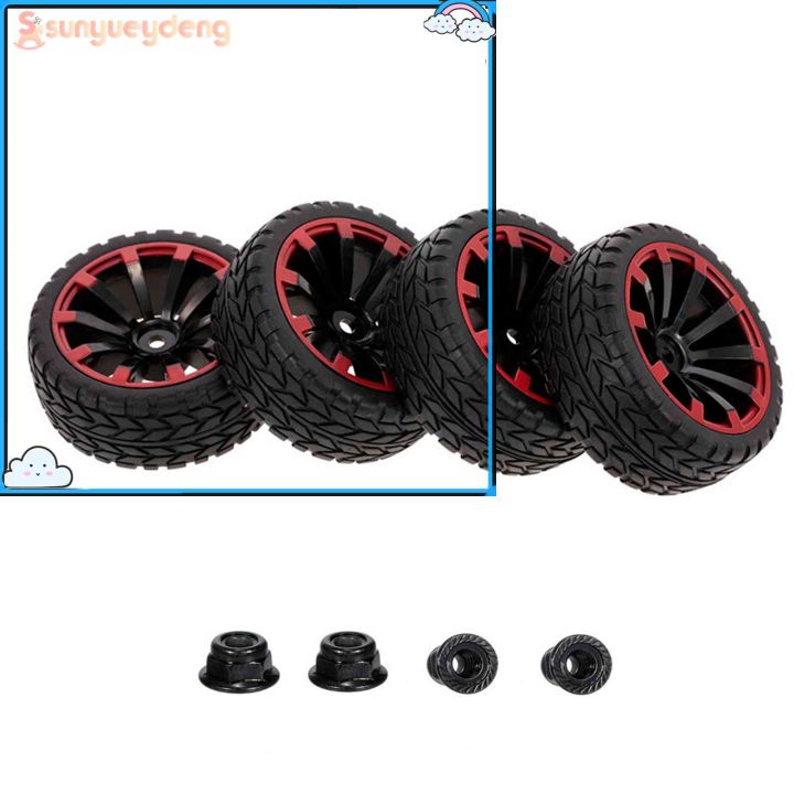 4pcs-beadlock-ล้อยางสำหรับ1-10-axial-hsp-redcat-tamiya-hpi-rc-bugg