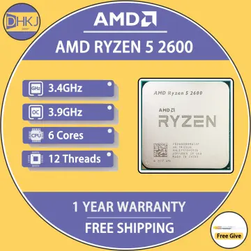 Amd ryzen 5 online 2600 3.4