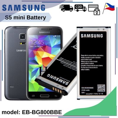 แบตเตอรี่ ใช้สำหรับเปลี่ยน Samsung Galaxy S5 mini Battery | Model: EB-BG800BBE (2100mAh) Original High Quality Phone Battery **แบตเตอรี่รับประกัน 6 เดือน**