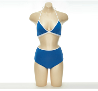 2-Pieceswimsuit y Open Back High Waist Bikini