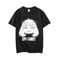 Anime Spy X Family Anya Forger Cosplay Graphics Tshirt Manga Tshirts Man Cotton Tee