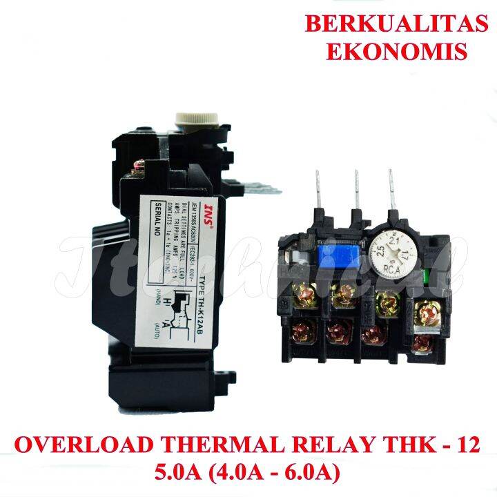 THERMAL OVERLOAD RELAY THK 12 5A OVERLOAD THK12 5A Lazada