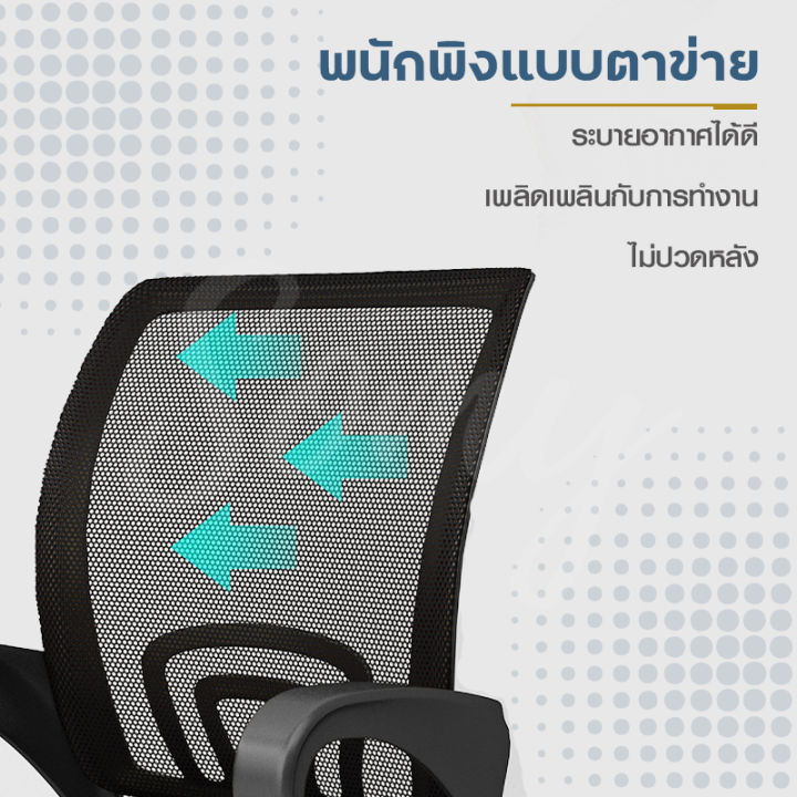 office-chair-เก้าอี้-เก้าอี้ทำงาน-เก้าอี้ผู้บริหาร-เก้าอี้สำนักงาน-หลังตาข่าย-เก้าอี้สำนักงาน-ขาตั้งเป็นเหล็ก-คุณภาพดี-เก้าอี้-พร้อมส่ง