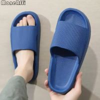 Cloud Slippers Men Thick Sole Shoes For Men Summer Beach Slides Bathroom Anti-Slip Home Slipper Soft Sandals Fashion Flip-Flops House Slippers