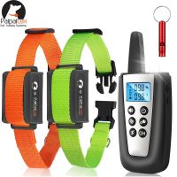 Paipaitek Bark Collar With Remote,3300Ft Range Auto Anti Bark&amp;Dog Training Collar Combo,Dog Shock Collar With Flashlight,IPX7