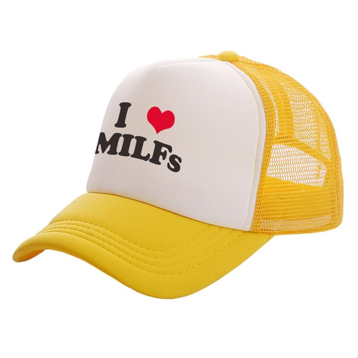 2023-ฉันรักทหารหมวกทรักเกอร์ผู้ชายหมวกเบสบอลอารมณ์ขันเท่ฤดูร้อนหมวกตาข่าย-mz-476ตาข่าย-unisex