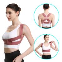 Posture Corrector เข็มขัดพยุงหลังแก้ไขท่าทาง สายรัดปรับระดับได้เพื่อปรับปรุงท่าที่ไม่ดีของแผ่นหลัง