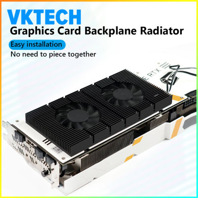 Vktech คูลเลอร์เมมโมรีระบายความร้อน,GPU แบ็คเพลนสำหรับ RTX 3090 3080 3070ซีรีส์การ์ดจอ