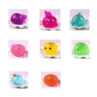 YIXINYIDE1999 Soft Cute Animal Antistress Ball Antistress Soft Sticky Soft Rubbers Novelty Gags Decompression Balls Mochi Toys Stress Relief Toy