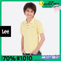 LEE KIDS เสื้อยืดโปโลเด็กผู้ชาย ทรง Polo Fit รุ่น LK K2003101 เสื้อโปโล เสื้อผ้า เสื้อผ้าเด็กผู้ชาย