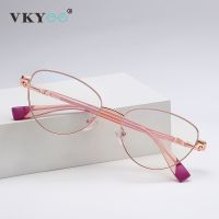 {Paopao glasses}VICKY Cat Eye Anti Blue Light แว่นตาอ่านหนังสือผู้หญิง Blue Light Blocking กรอบแว่นตาป้องกันดวงตาแว่นตา