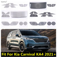 เสา A C ลำโพงประตูเสียงลำโพงอ่านแสง Sound กรอบสำหรับ Kia Carnival KA4 2021 2022อุปกรณ์เสริมภายใน