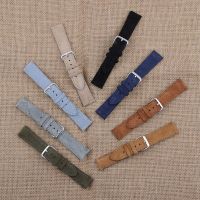 （Bar watchband）สายสายนาฬิกาข้อมือหนังนิ่มนุ่มสีน้ำตาล18มม. 19มม. 20มม. 22มม. 24มม. 24มม. สายรัดข้อมือเปลี่ยนสายนาฬิกาข้อมือ