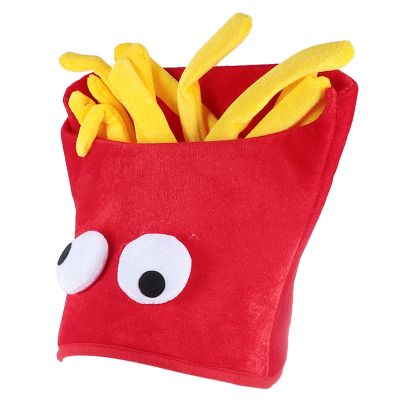 Hat Party Hats Food Halloween Costume Novelty Fries Funny Crazy French Fun Headgear Birthday Up Silly Play Accessories Cosplay