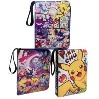 Pokemon Card Binder Album Game Collection Card Holder Top List Clip Zipper PU Material 400 Card Protector Kids Toy Birthday Gift