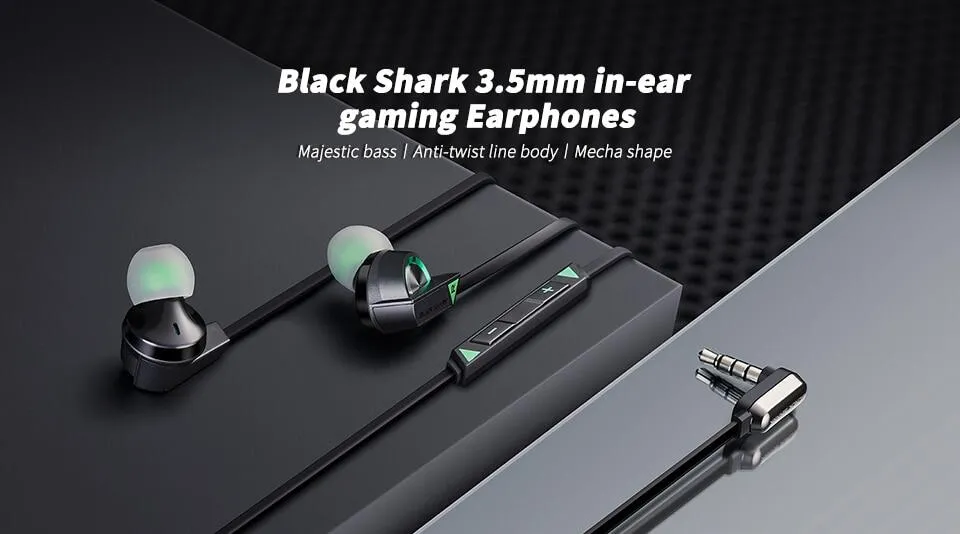 Black Shark 3.5mm Earphones 2/Black Shark 3.5mm Earphones 2Pro |  Lazada.co.th