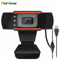 ZZOOI Webcam Web Camera With Microphone Video Web Cam USB Webcamera LED Light Skype YouTube Webcams For PC Computer Laptop Desktop PS4