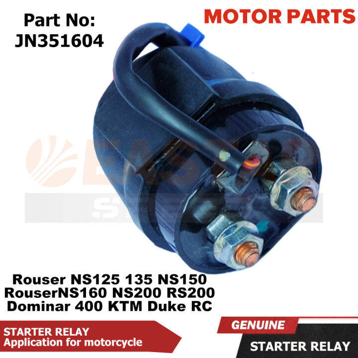 STARTER RELAY for Rouser NS125 135 NS150 NS160 NS200 RS200 Dominar 400