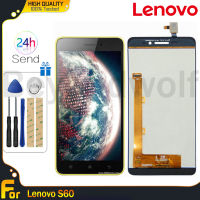 Beyondwolf จอแอลซีดีไอพีเอซต้นฉบับสำหรับ Lenovo S60หน้าจอสัมผัส Digitizer แทนการประกอบสำหรับ Lenovo S60หน้าจอ