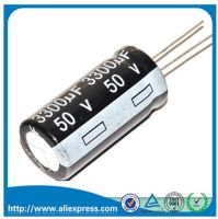 10PCS 35V 3300UF 35 V / 3300 UF Electrolytic Capacitor Size 16*25MM 3300UF 35V Aluminum electrolytic capacitor