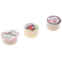 3/5Pcs 1:12 Dollhouse Miniature Simulation Mini Cheeses for Kitchen Food Living Room Decoration Children Kids Toys Gift