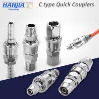 ◎ Pneumatic Fitting C Type Hose Quick Connector High Pressure Coupler Plug Socket PP SP PF SF PH SH PM 10 20 30 40 Air Compressor