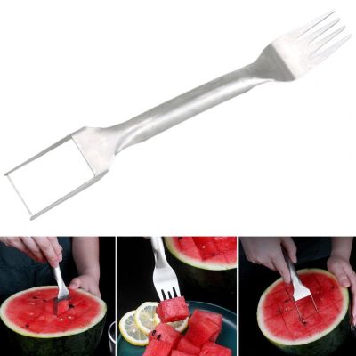 【CC】﹍  Watermelon Fork Slicer Fruit Cutting Supply