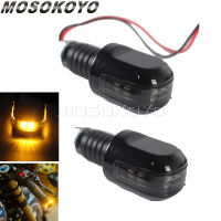 Hidupkan Isyarat ไฟ LED Mengendalikan Blinker 78 "22Mm Setang Lampu Isyarat Berkelip Mengendalikan Bar Akir Plug Blinker Sesakori Motosikal