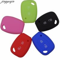 gthrrftdb Remote 2 Buttons Car Key Silicone Cover Skin For Renault Trafic Vauxhall Opel Vivaro Nissan Primastar Flip Fob Keychain