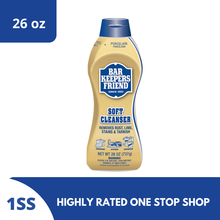 Bar Keepers Friend Soft Cleanser, 26oz Lazada PH