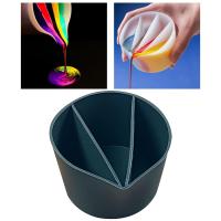 colaxi Paint Fluid Pour Cup Pouring Split Cup Multi Channel Pouring Cup